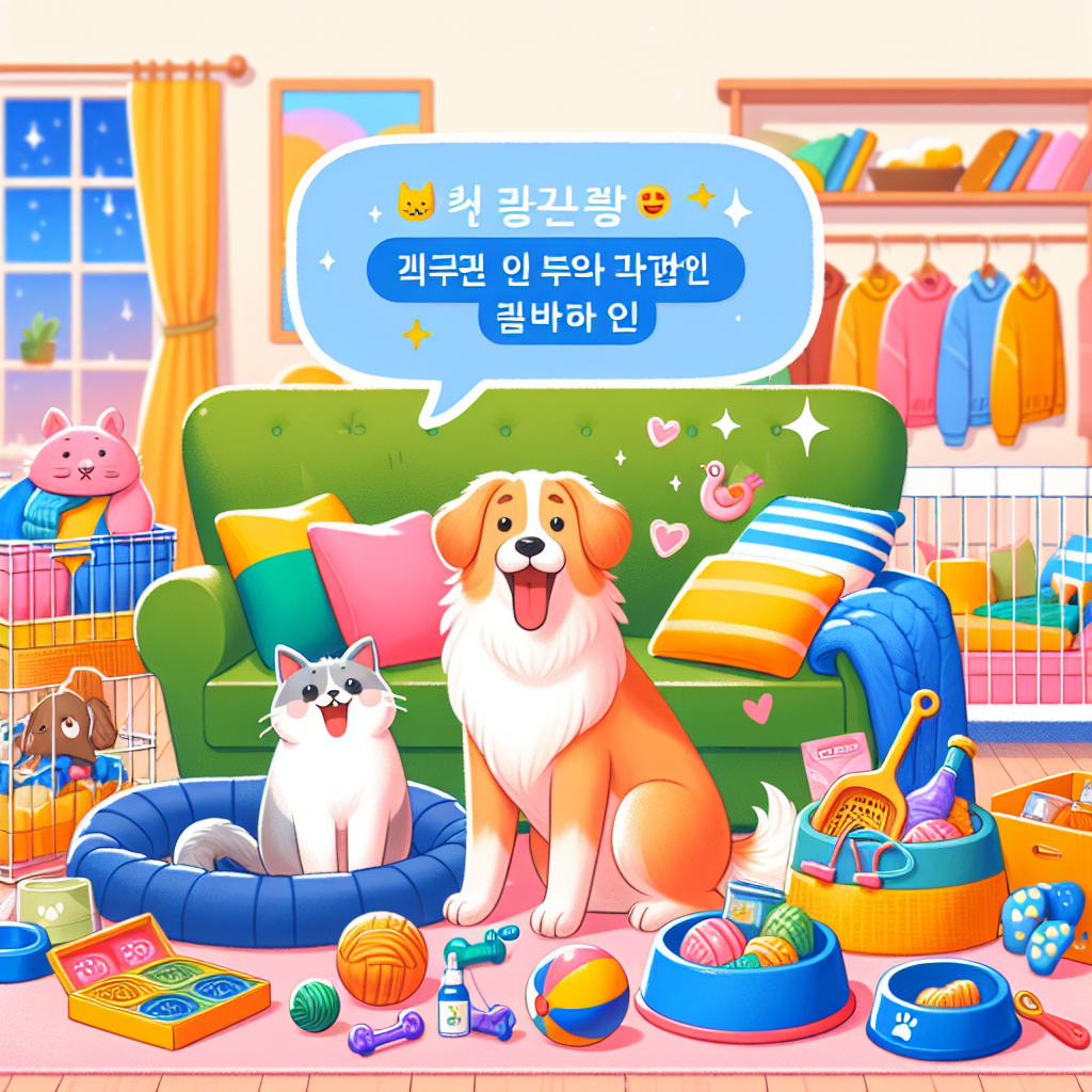 오늘의 펫템: 집사를 위한 강력 추천 반려동물 용품 베스트!