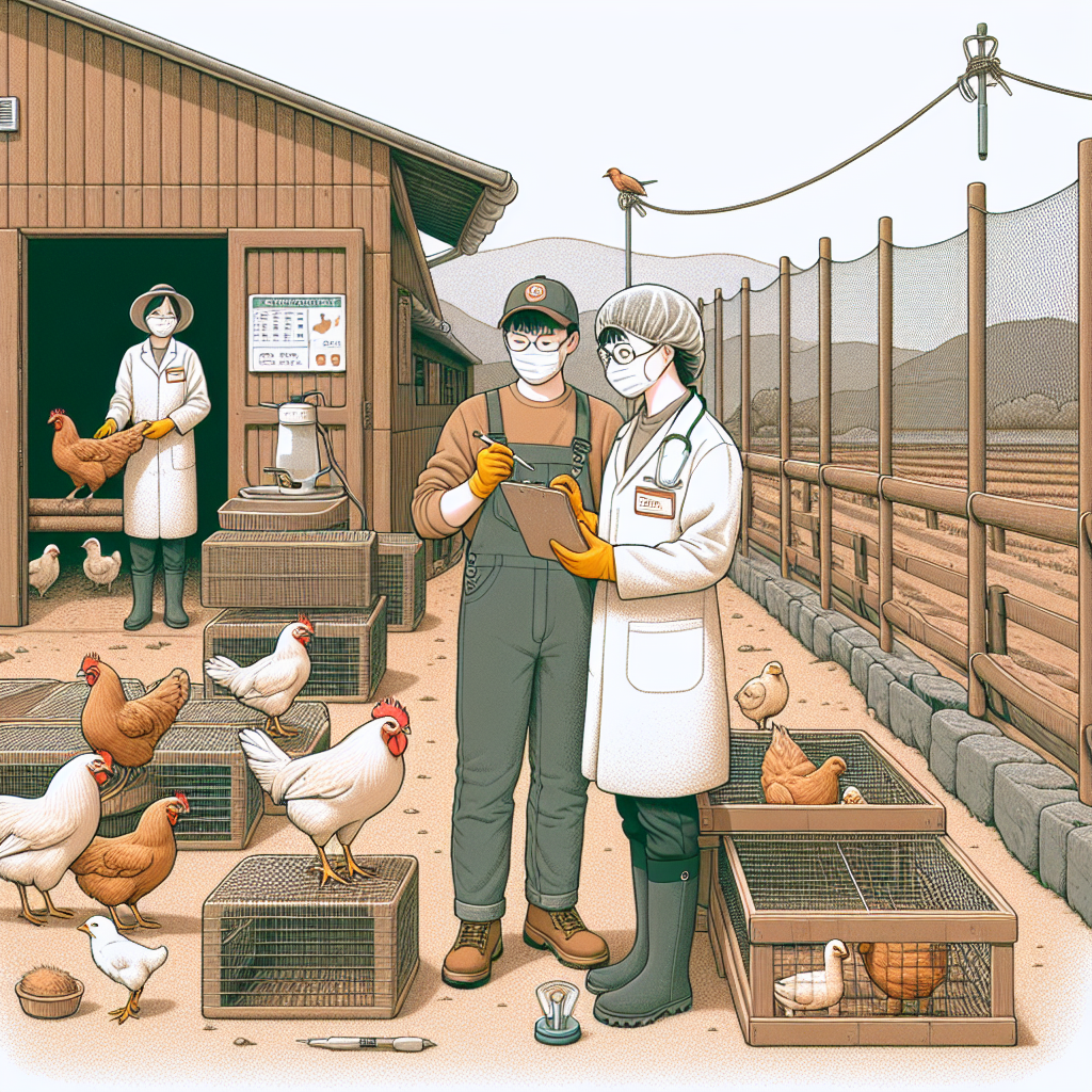 충남도 농가, AI 방역 점검에서 미흡한 사례들 발견! 😥 우리 아이들도 안전할까요?