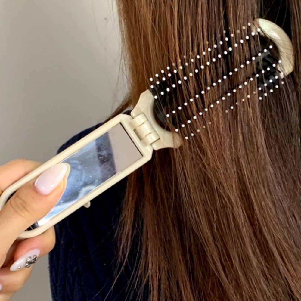 [리뷰] 접이식 휴대용 머리빗 빗 화이트 포켓 빗 거울 휴대용 비교·체크리스트 가이드