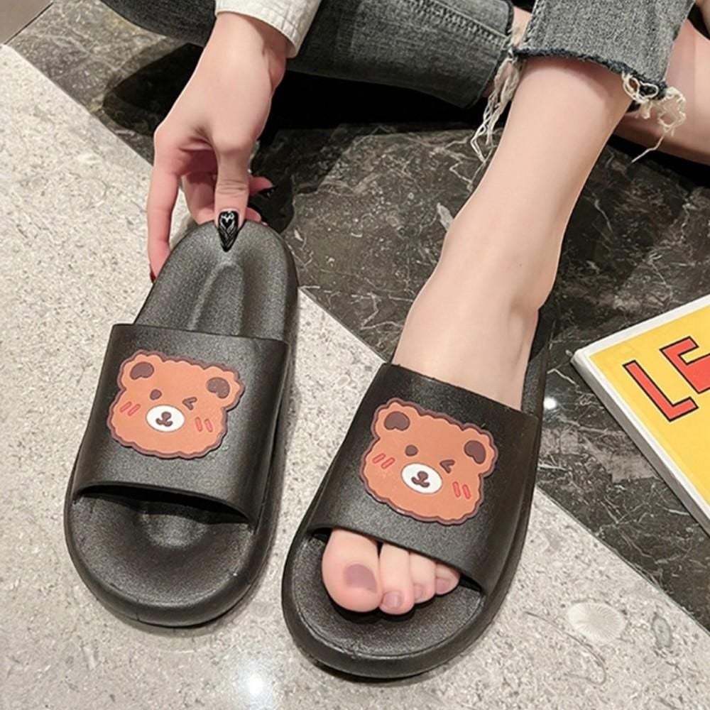 [리뷰] 곰돌이 캐릭터 EVA 슬리퍼 발편한 실내화 학교 사무실 블랙 비교·체크리스트 가이드