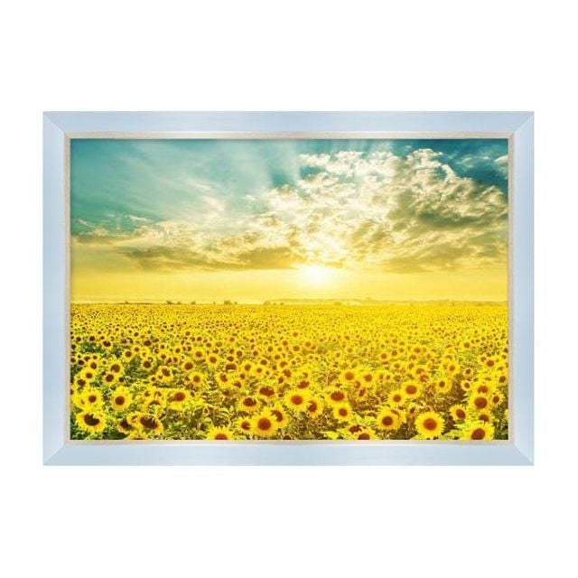 [리뷰] 1000피스퍼즐 해바라기 들판의 일출 모던블루액자 비교·체크리스트 가이드