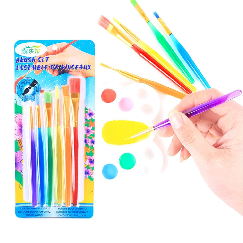 [리뷰] 무지개 컬러 붓 6P 세트 비교·체크리스트 가이드