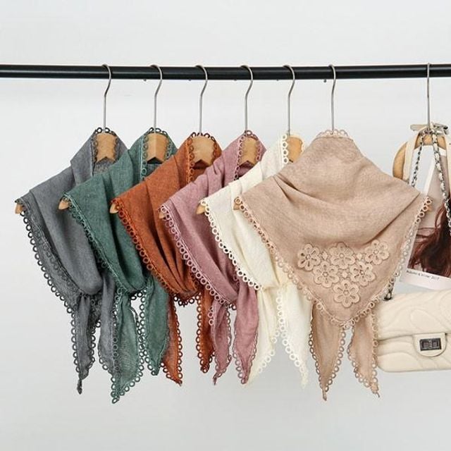 [리뷰] 윈터 레이스 플라워 삼각 면 스카프 여성 봄 롱 스카프 머플러 목도리 가을 겨울 여자 머플러 목도리 브라운 비교·체크리스트 가이드