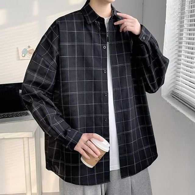 [리뷰] 남자남방 긴팔 오버핏 남성상의 체크셔츠 셔츠 포켓 블랙-2XL 비교·체크리스트 가이드
