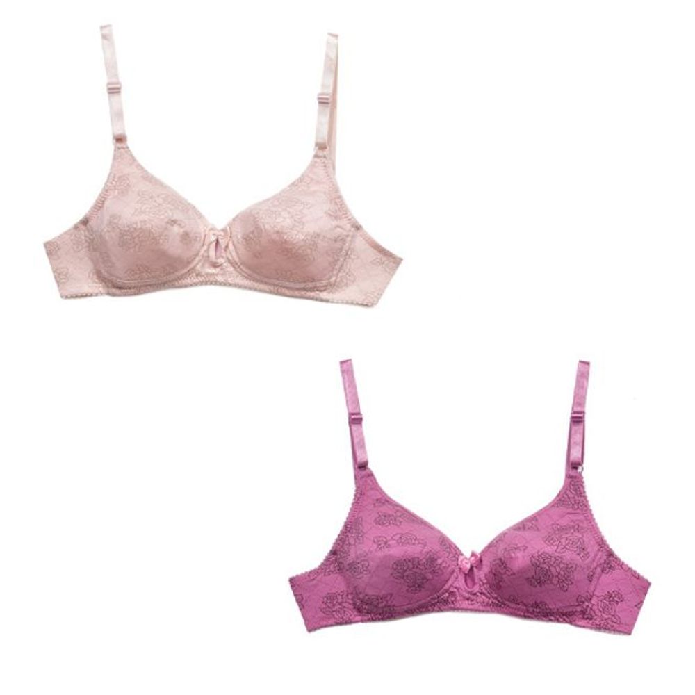 [리뷰] (보엠) 플로랄 패턴 노몰드 노와이어 A컵 브라 베이지 비교·체크리스트 가이드