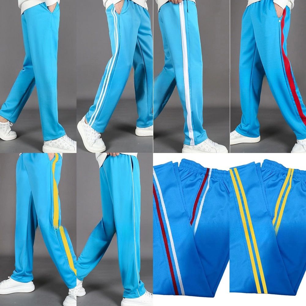 [리뷰] 시즌2 (사계절)스카이블루 츄리닝 트레이닝 바지1-2 굵은줄노랑 비교·체크리스트 가이드