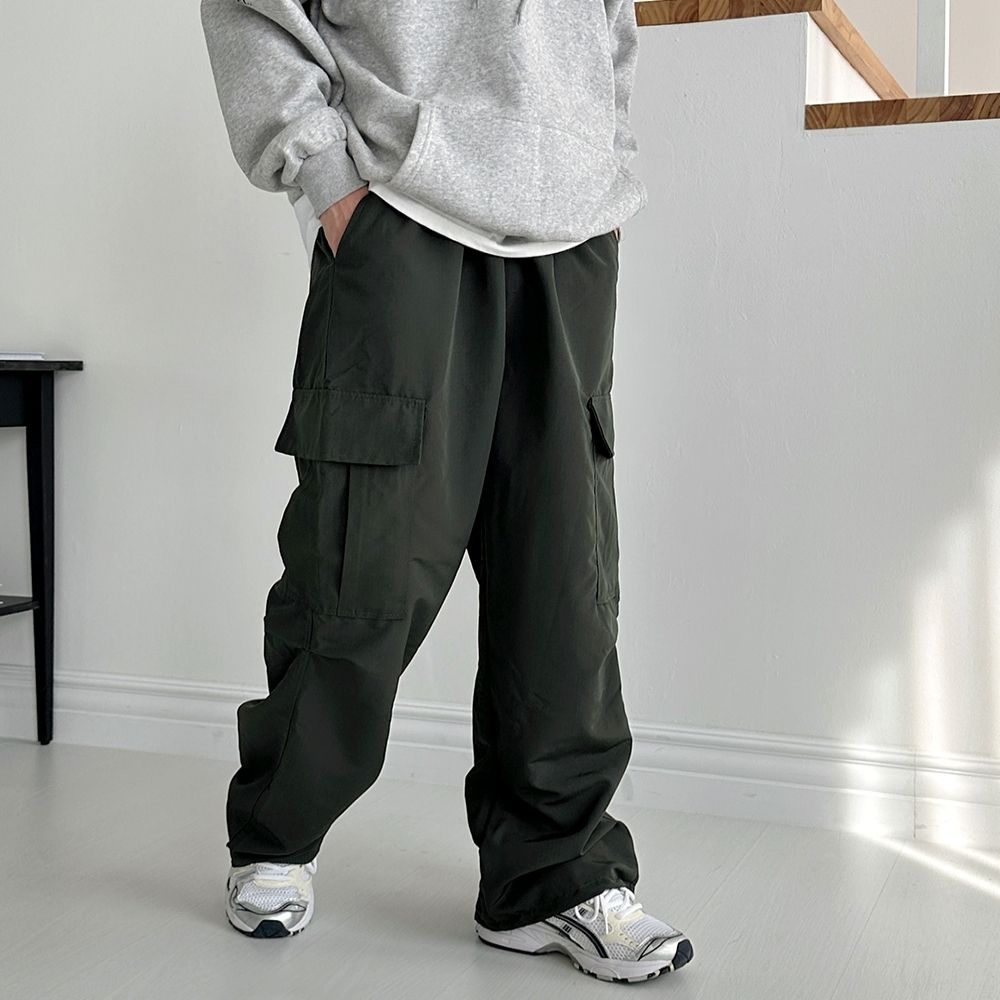 [리뷰] 남자 6컬러 립스톱 윙클 카고팬츠 밴딩 와이드팬츠 검정 비교·체크리스트 가이드