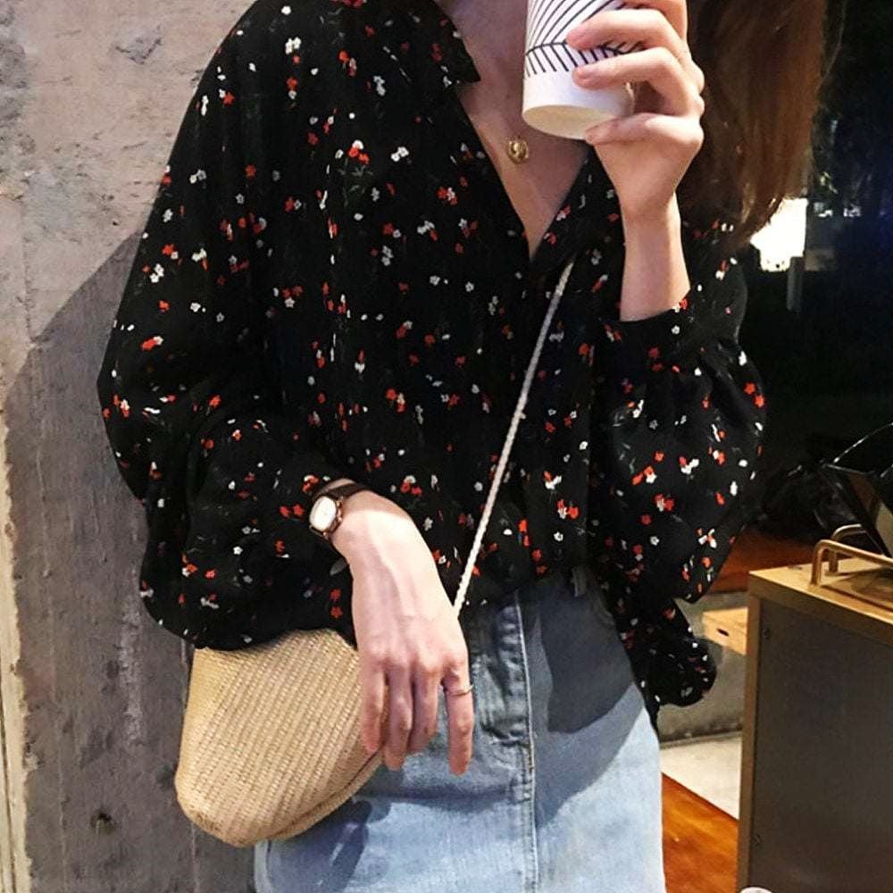 [리뷰] 블라우스 블랙 퍼프 긴팔 여성블라우스 퍼프블라우스 플라워 여성 비교·체크리스트 가이드