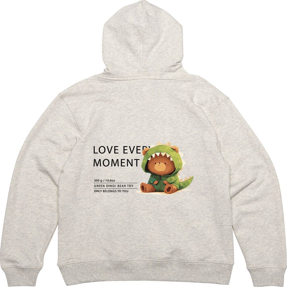 [리뷰] 헤비후드집업 뒷면 아기곰 공룡옷 사랑 그림 프린팅 화이트뒷면 비교·체크리스트 가이드